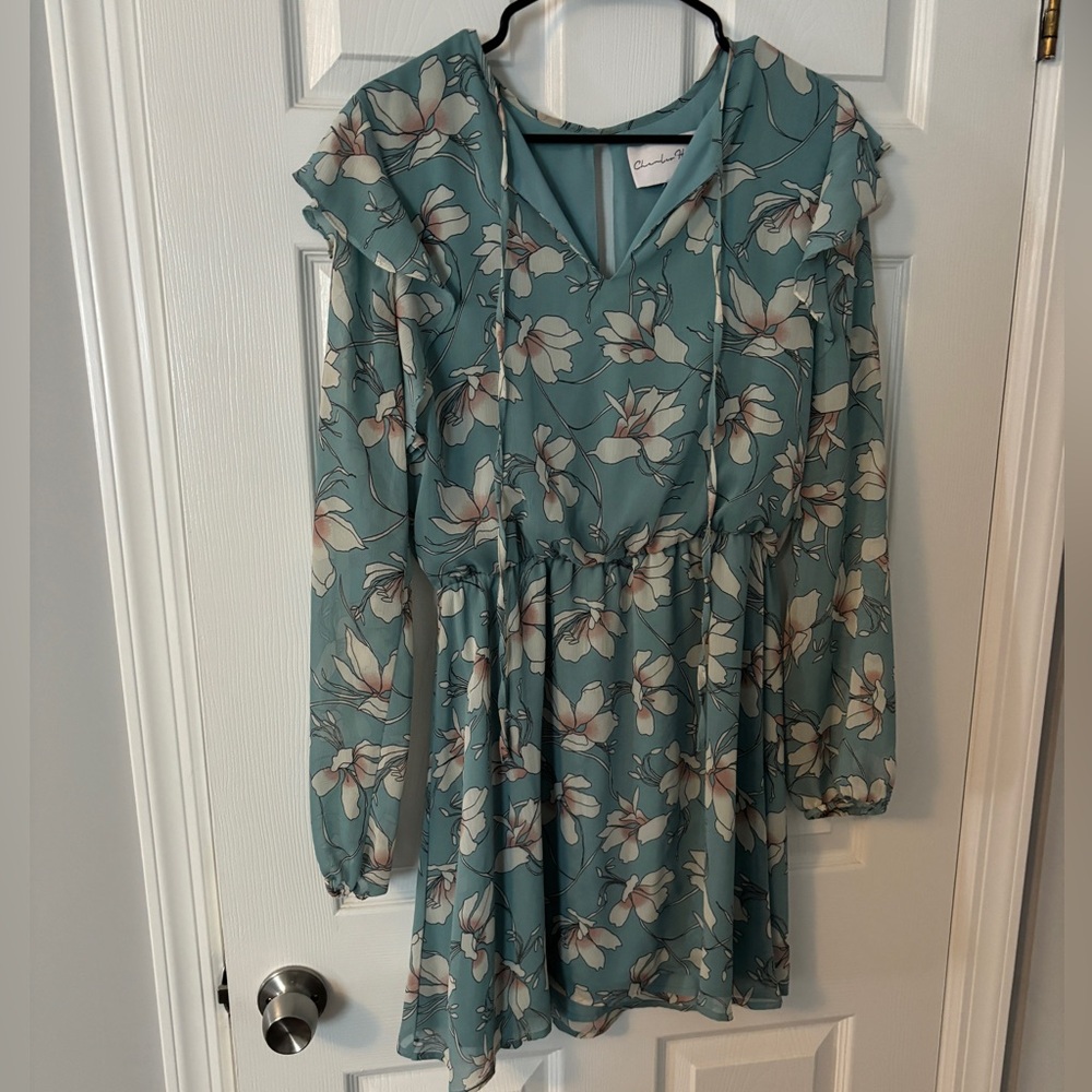 Floral Long Sleeve Dress